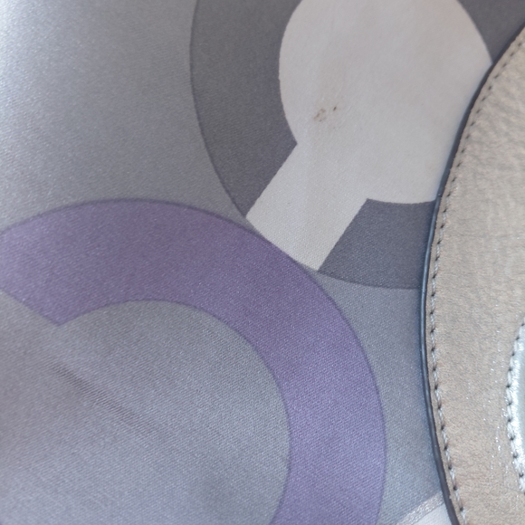 Coach Julia Op Art Signature Shoulder Tote - Picture 13 of 14